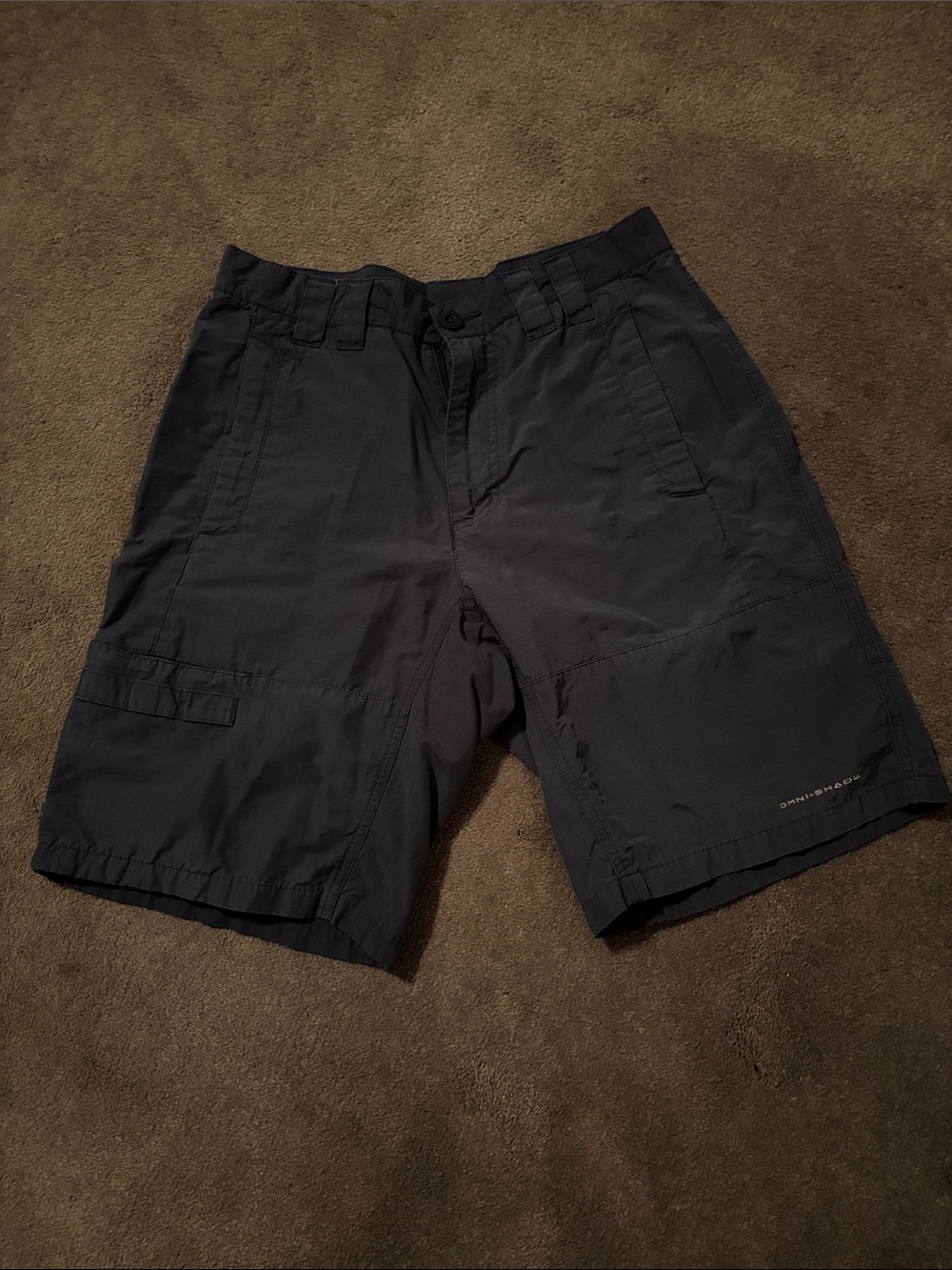 Columbia PFG Blue Men's Cargo Shorts